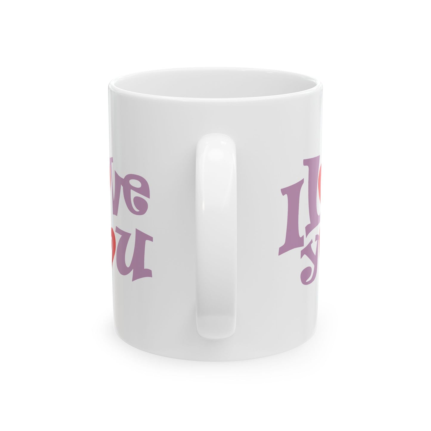 Valentine's Day Mug - I Love You Groovy