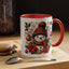 Christmas Mug - Red and Green Snowman