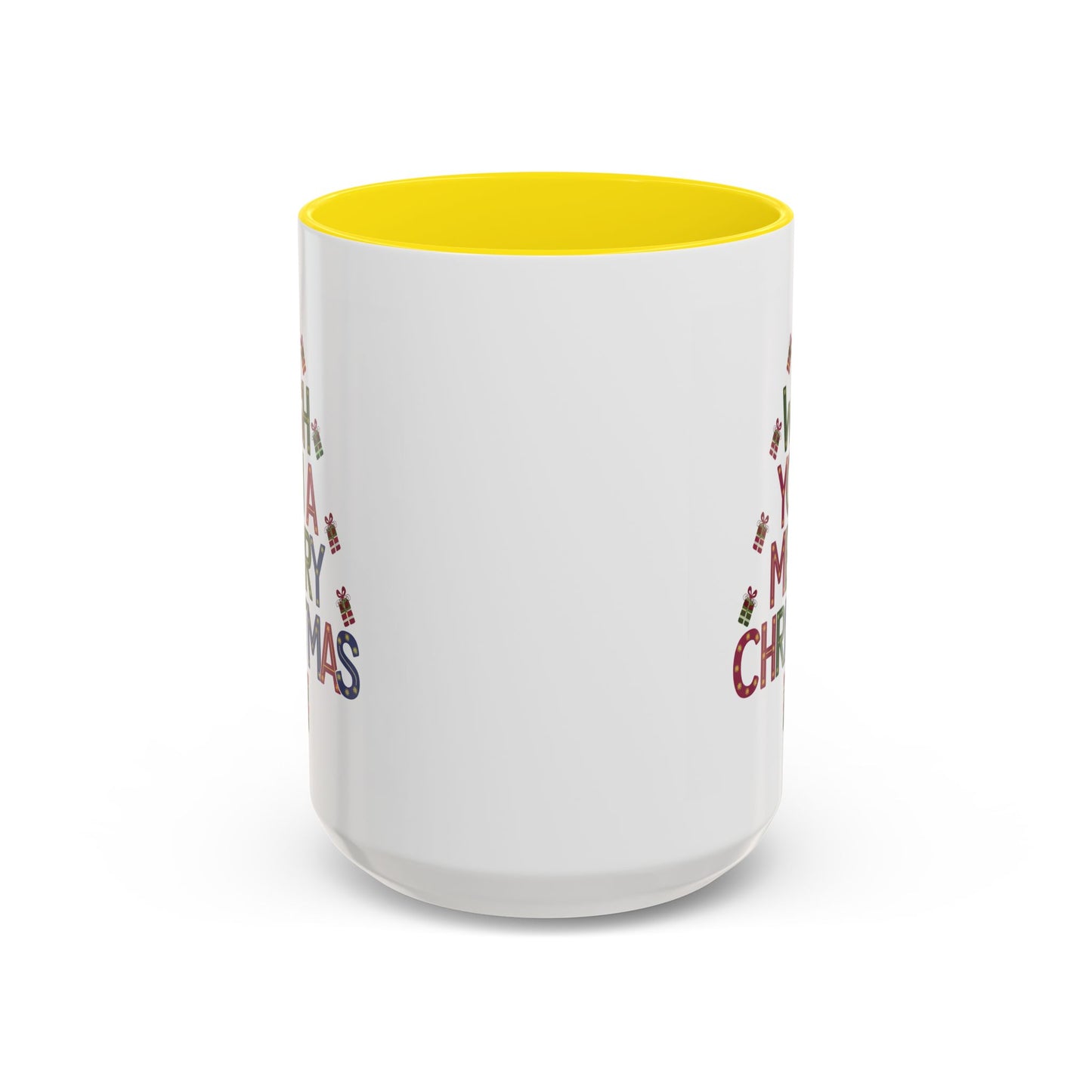 Christmas Mug - I Wish You a Merry Christmas Present Treee