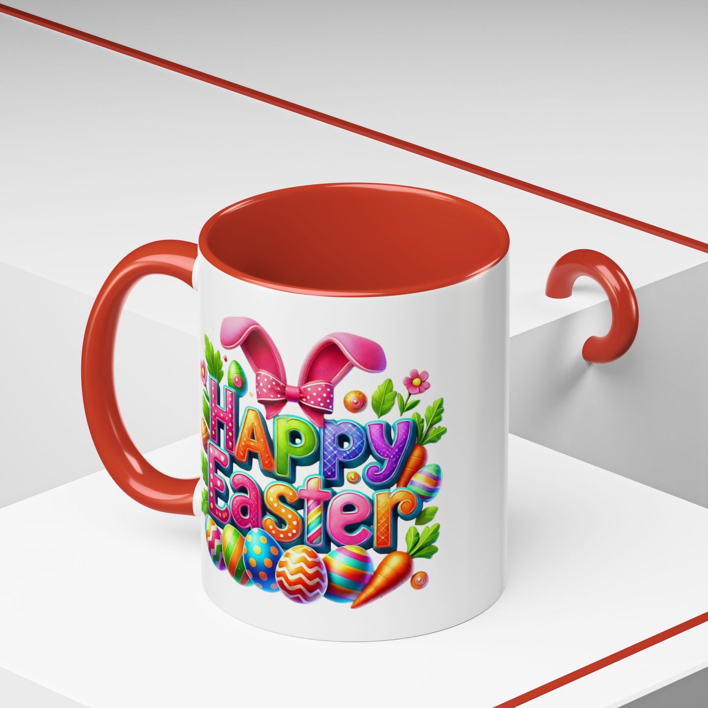 Easter Mug - Happy Easter Bunny Ears