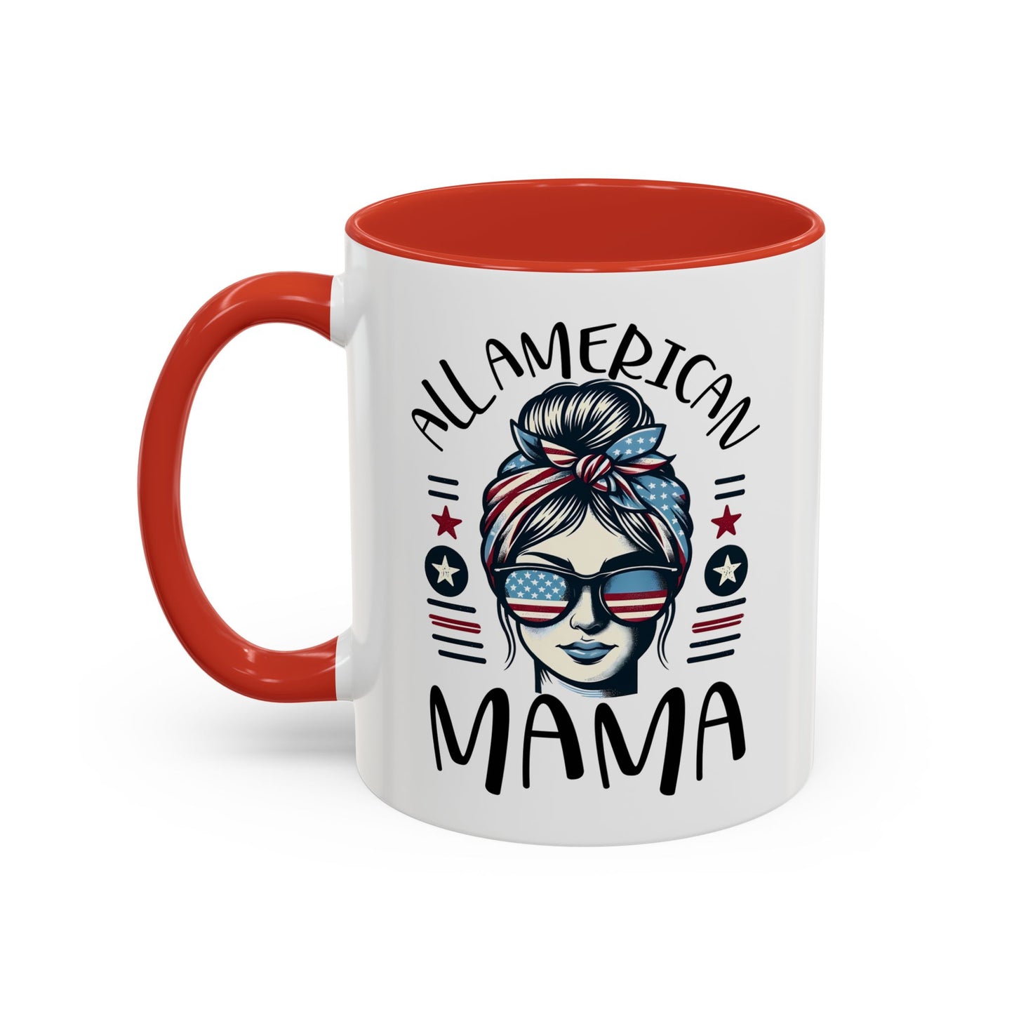 4th of July Mug - All American Mama