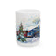 Christmas Mug - Snowy Landscape Train Wrap 3