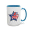 4th of July Mug - 4th of July Star Flag