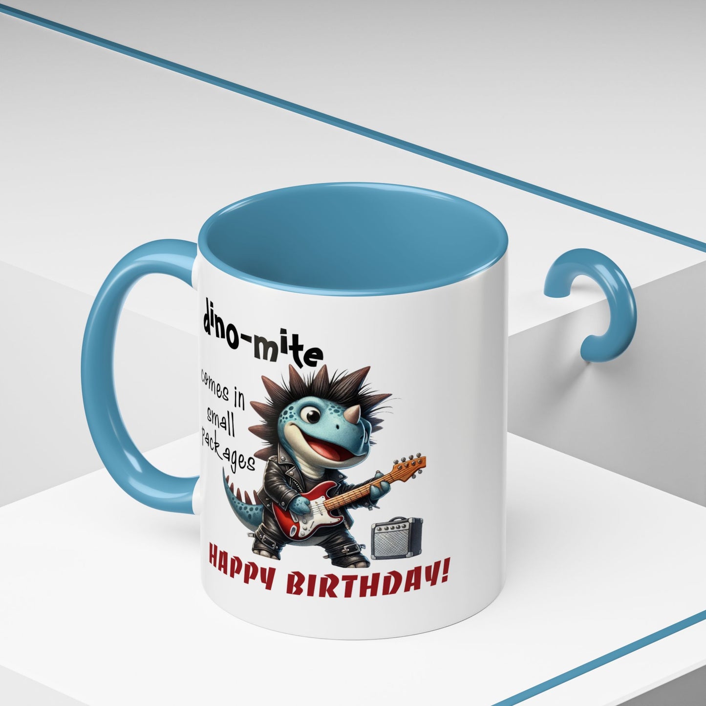 Birthday Mug - Dino-mite (Boy)