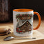 Christmas Mug - Reindeer Barn Sleigh Reindeer
