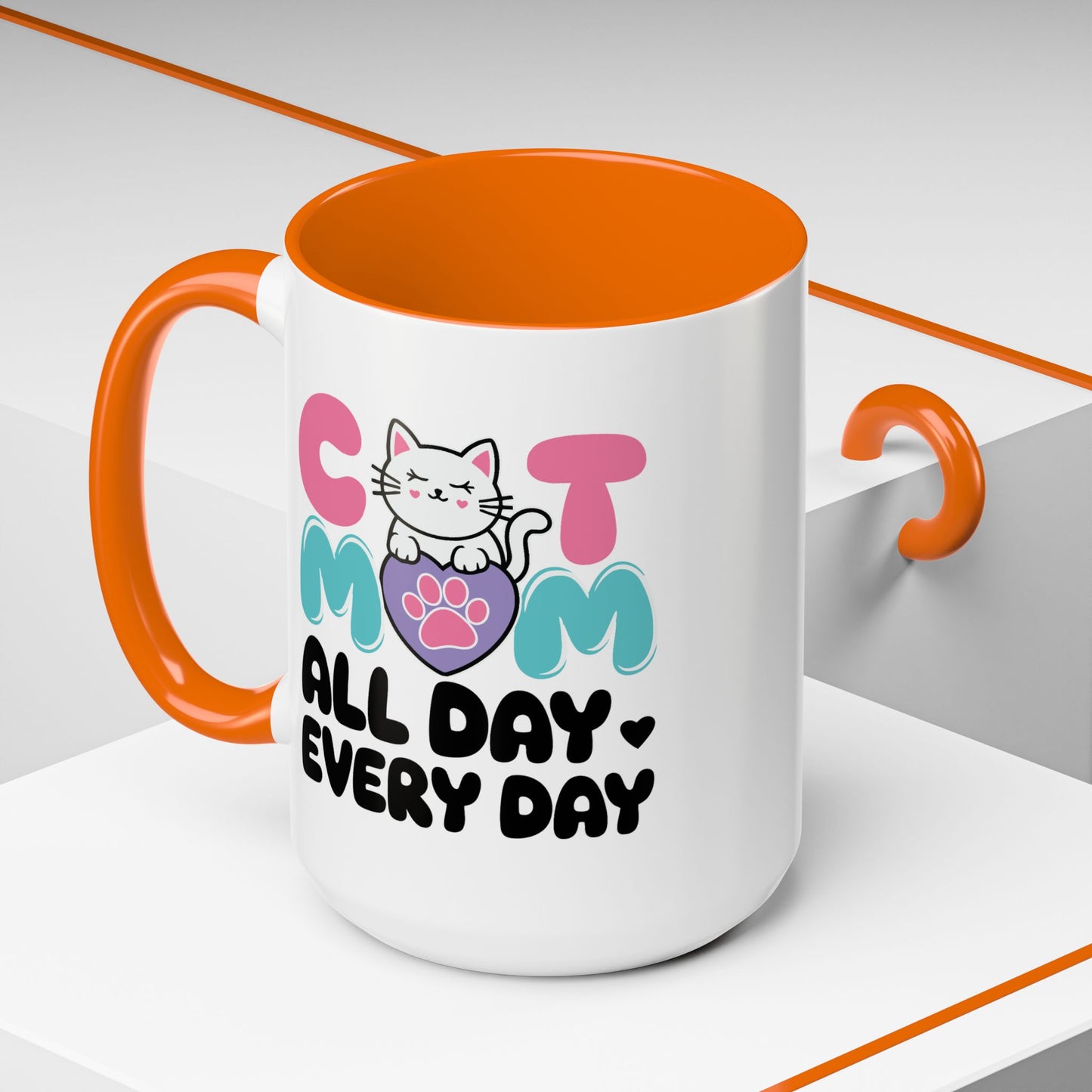 Animal Mug - Cat Mom All Day