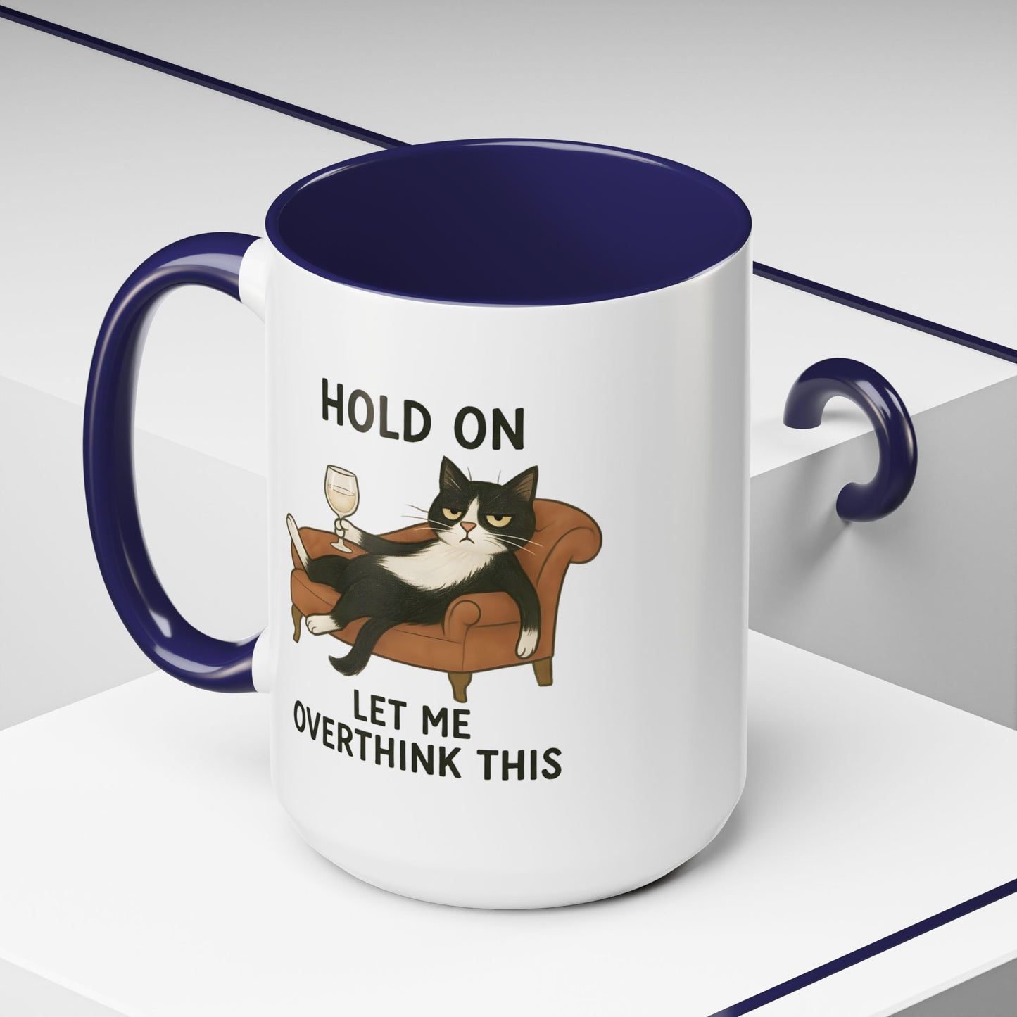Animal Mug - Hold On Let Me Overthink This