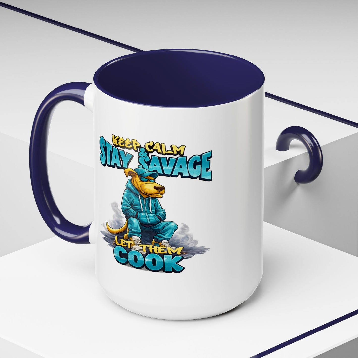Wellness Mug - Keep Calm And Stay Savage