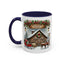 Christmas Mug - Reindeer Barn Sleigh Reindeer
