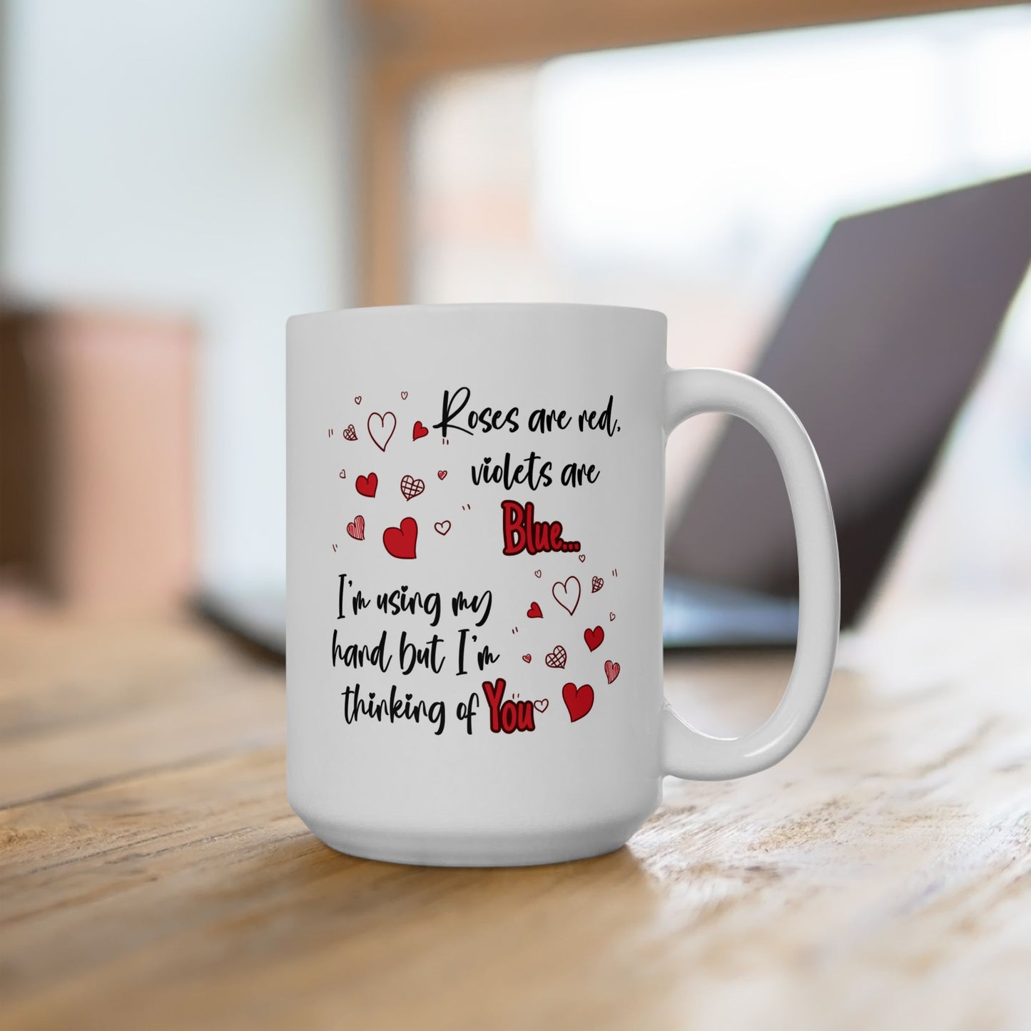 Adult Mug - Roses Are Red Violets Are Blue