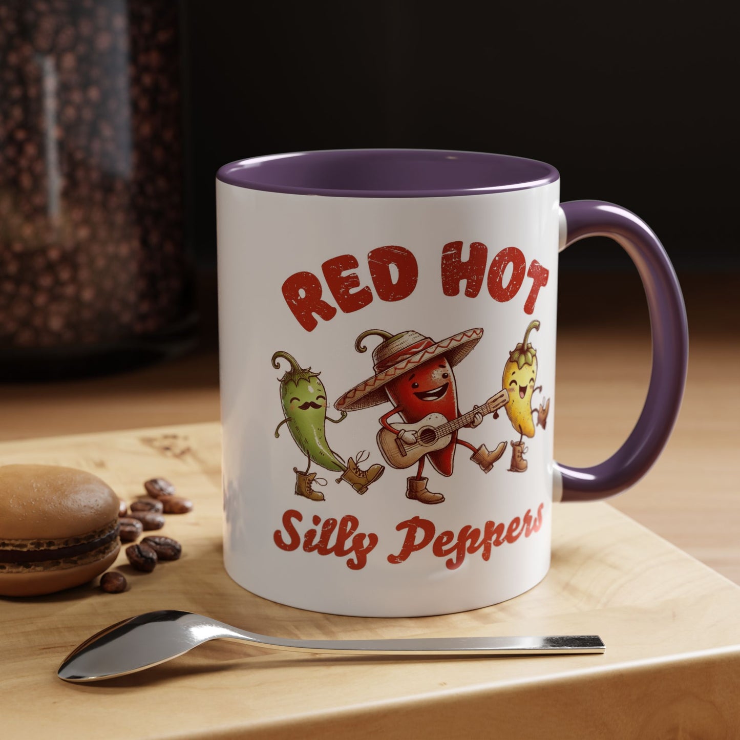 Humor Mug - Red Hot Silly Peppers