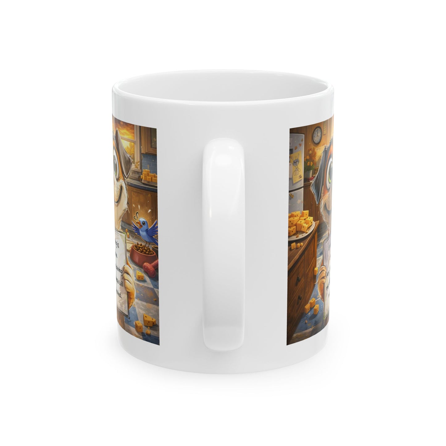 Animal Mug - Every Evening Is Cheese Time