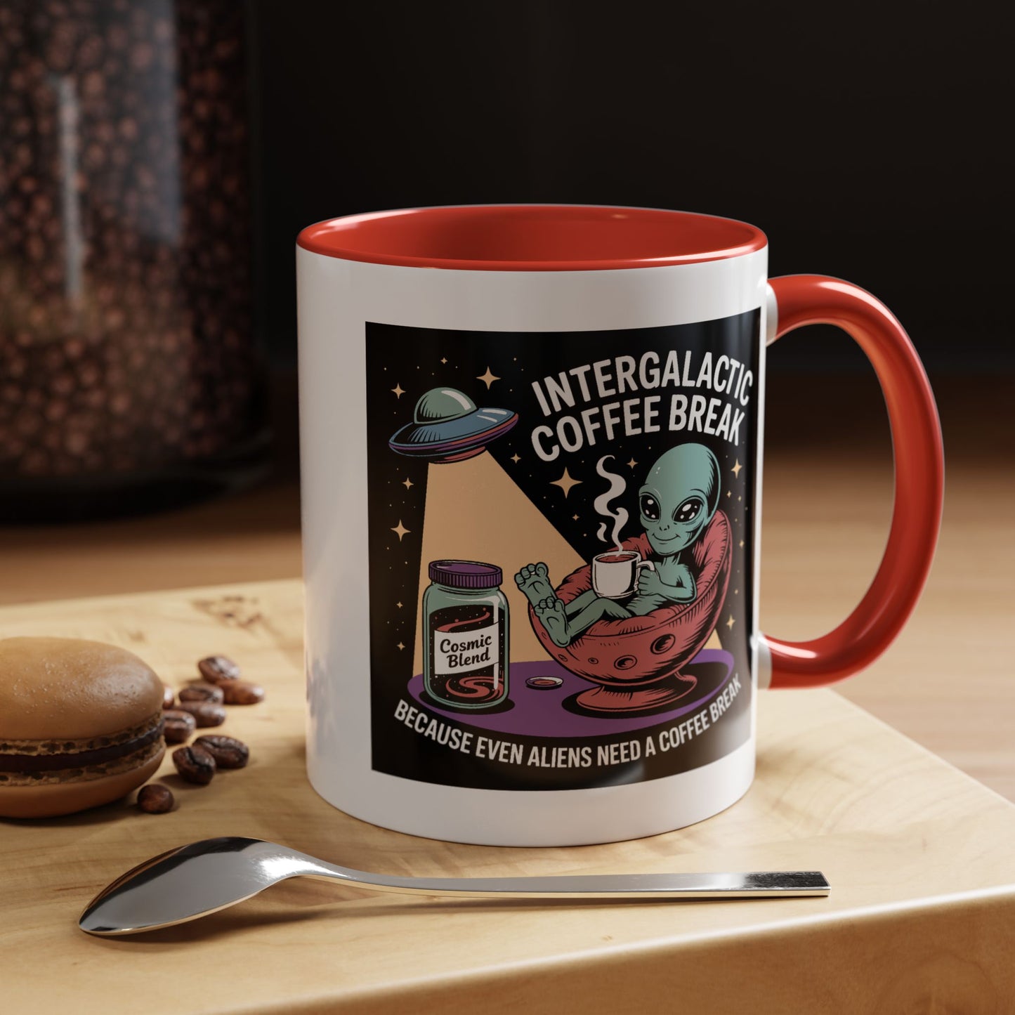 Alien Mug - Intergalactic Coffee Break