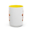 Christmas Mug - Gingerbread Man Green Bow