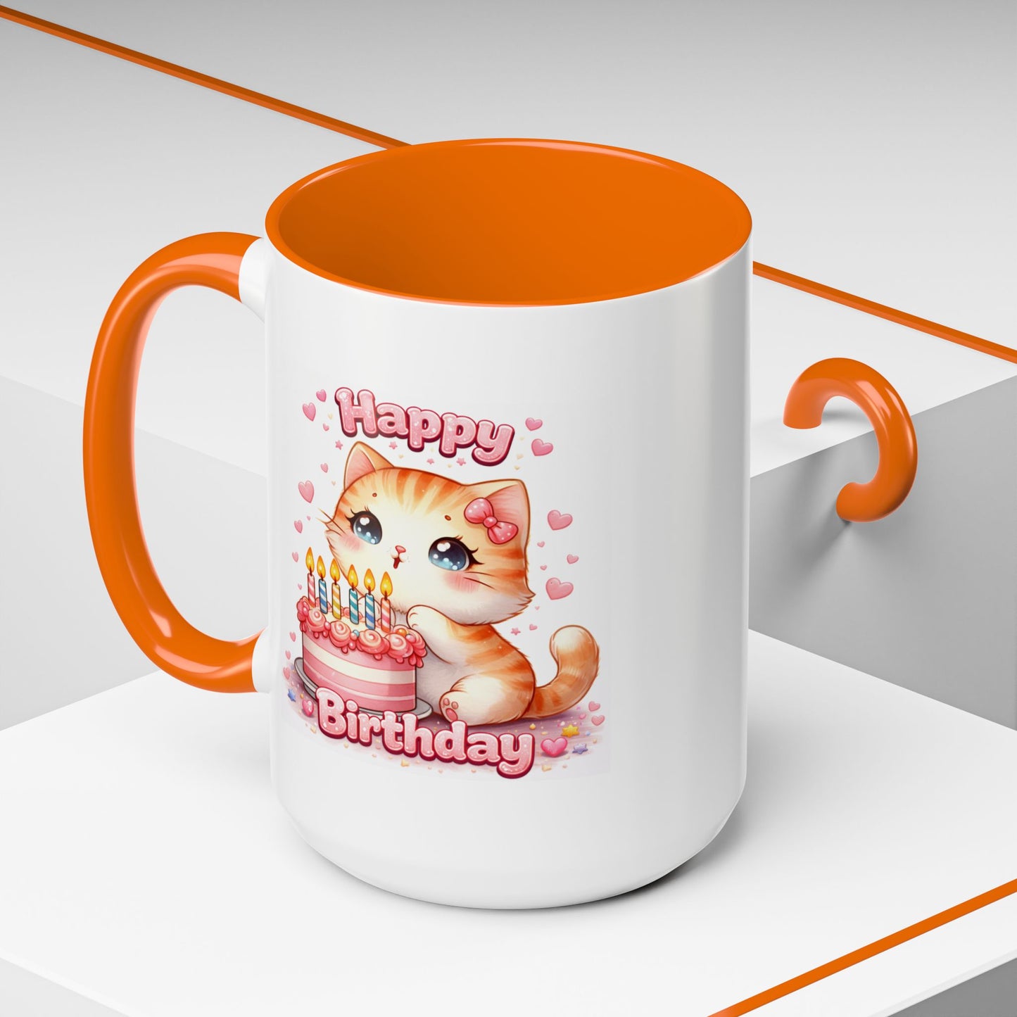 Birthday Mug - Birthday Kitty