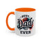 Father's Day Mug - Best Dad Ever Basketball