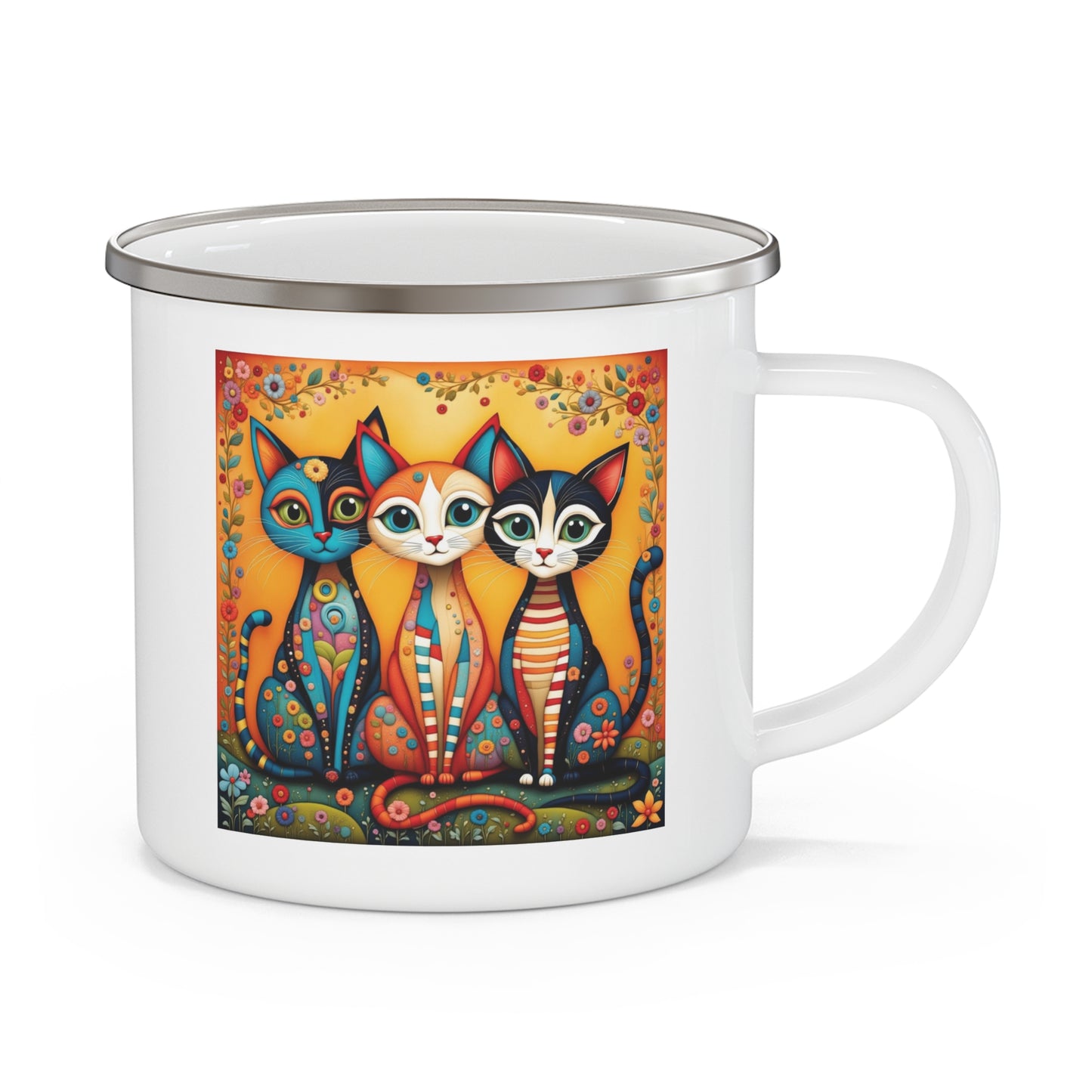Animal Mug - Whimsical Cats 3