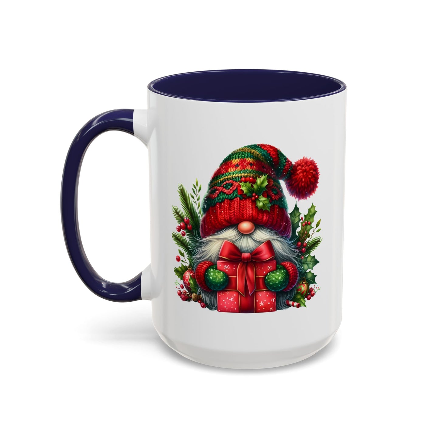 Christmas Mug - Gnome with Wrapped Present