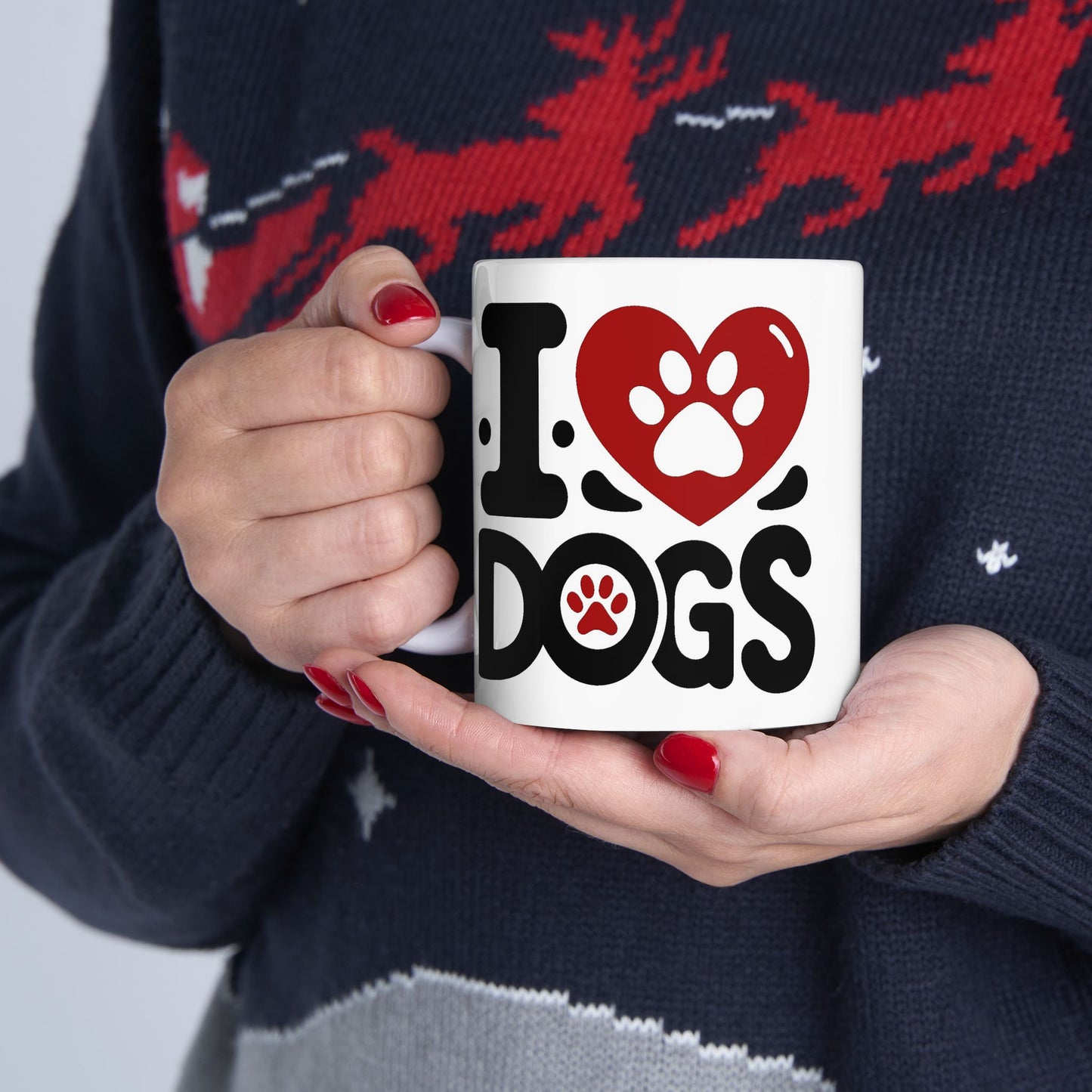Animal Mug - I Love Dogs