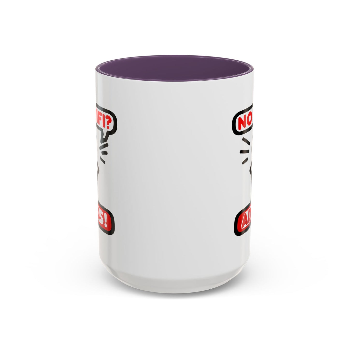 Humor Mug - No Wifi? Adios!