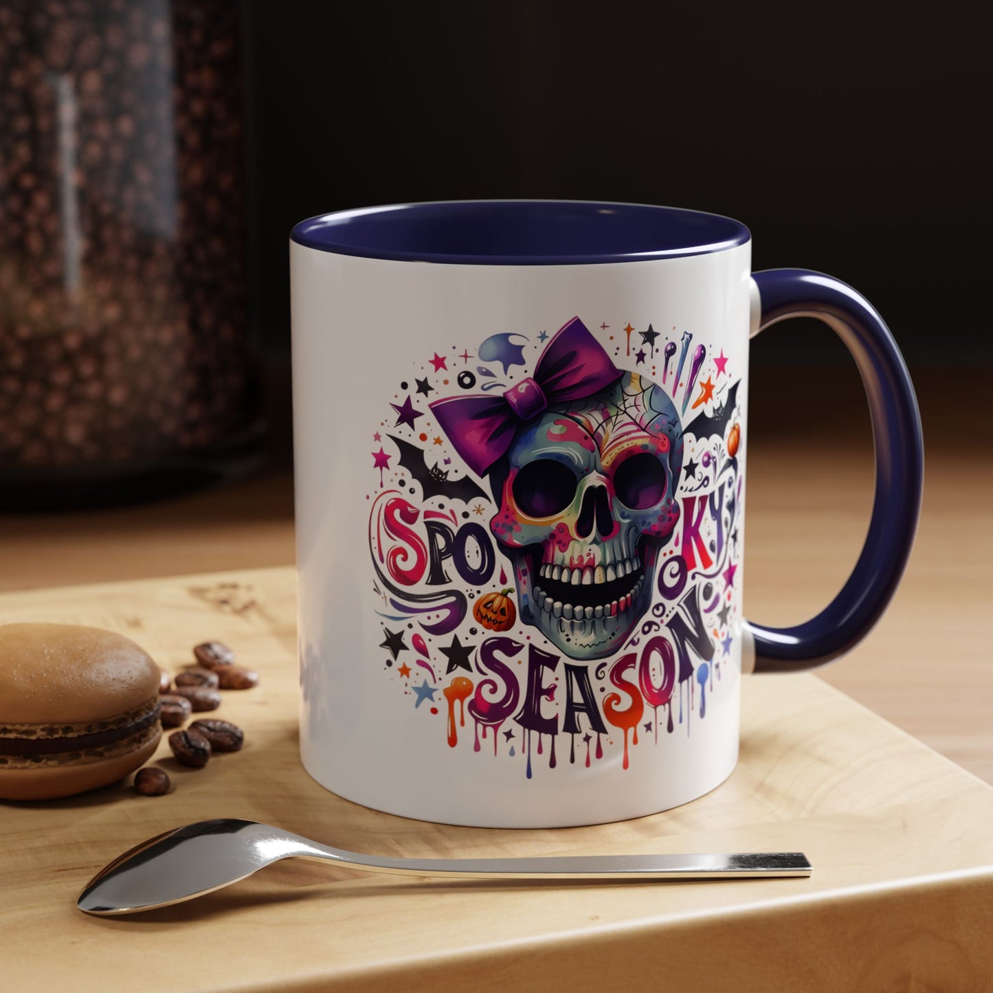 Halloween Mug - Spooky Season Skull