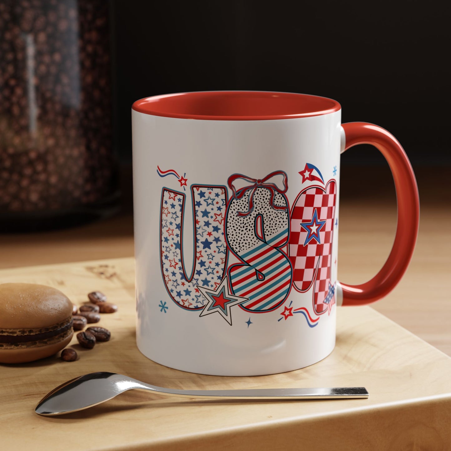 4th of July Mug - USA Coquette