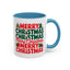 Christmas - Merry Christmas Red & Green Text Trees Presents Candles