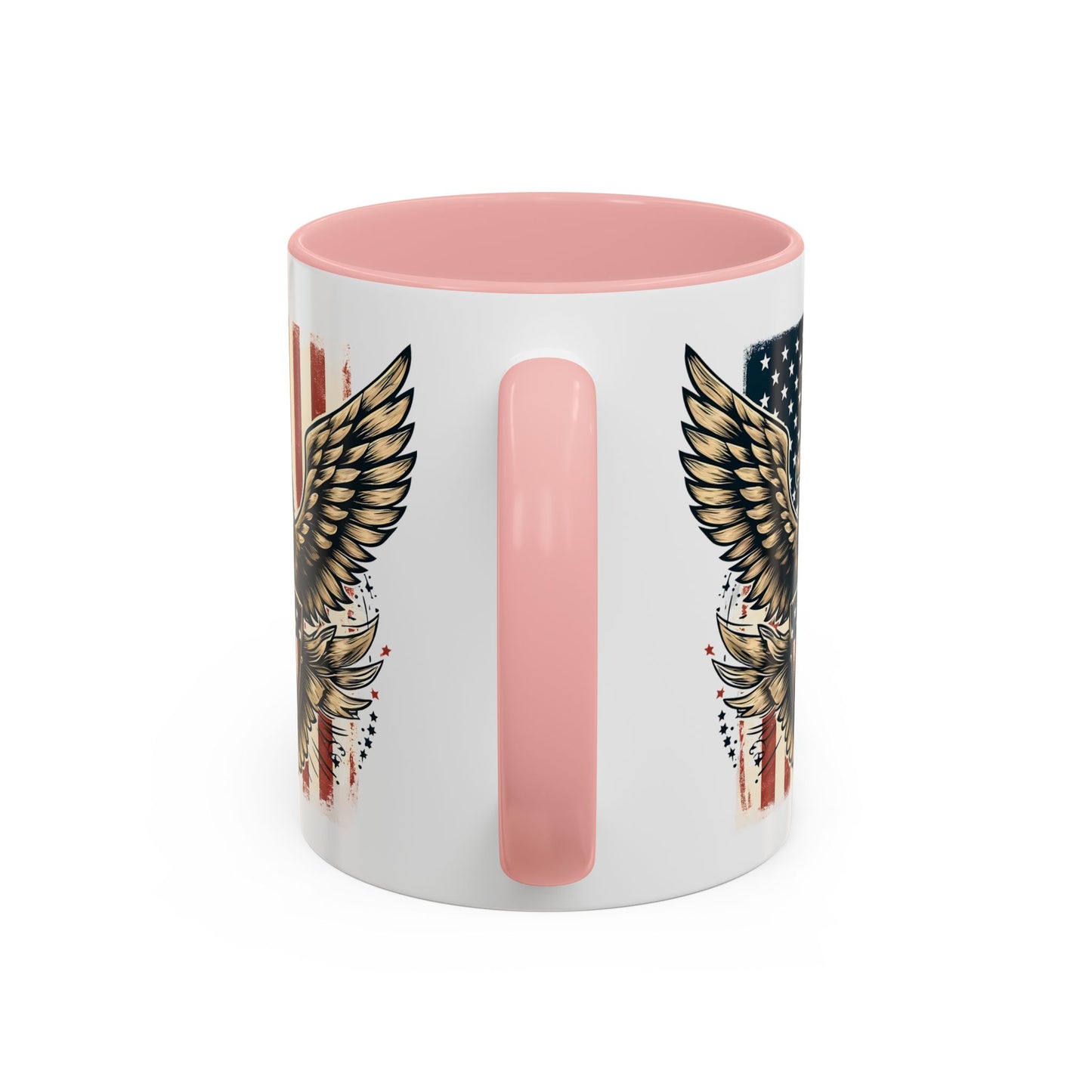 4th of July Mug - American Bald Eagle Flag 9