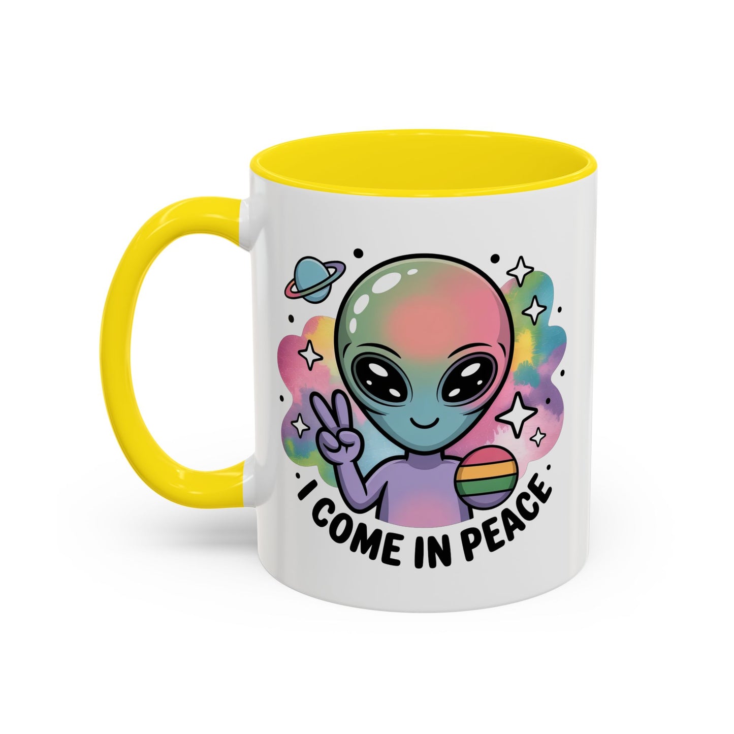 Alien Mug - I Come In Peace