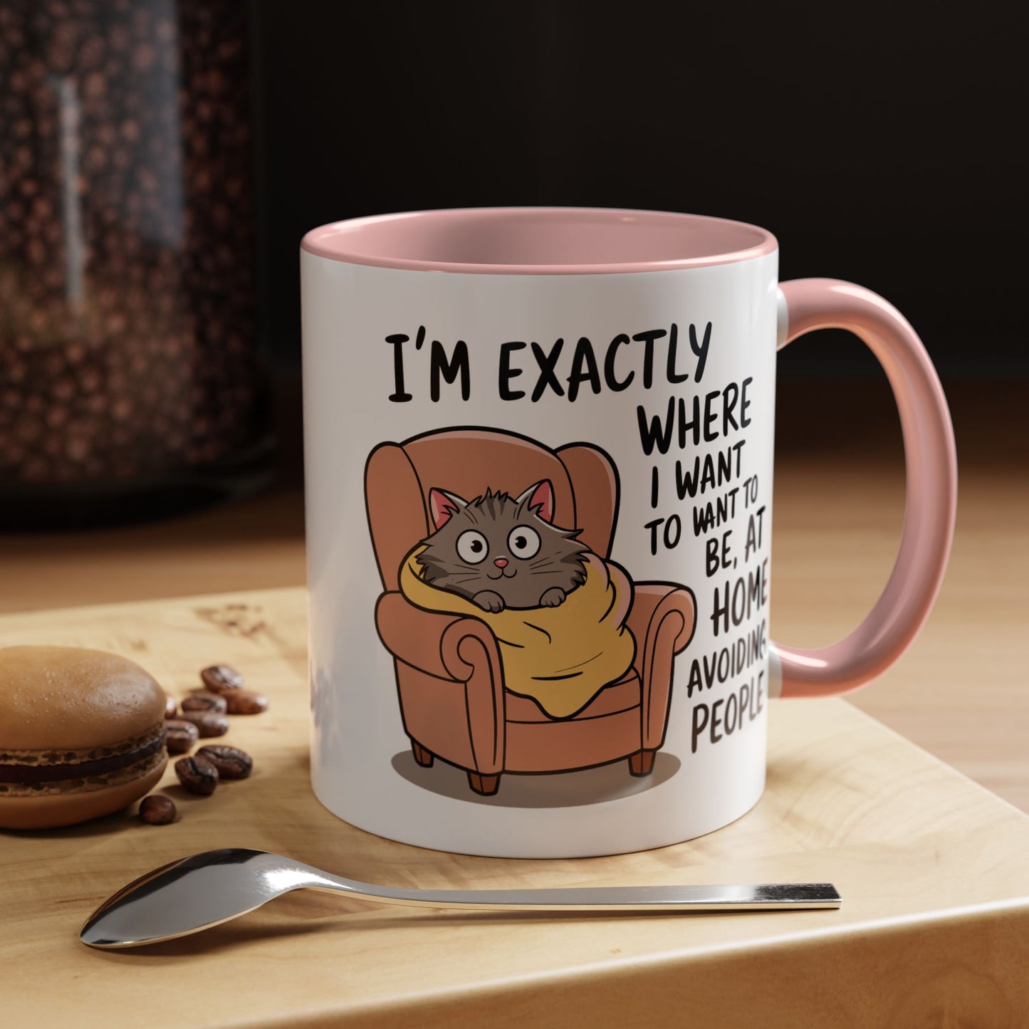 Animal Mug - I'm Exactly Where I Want To Be