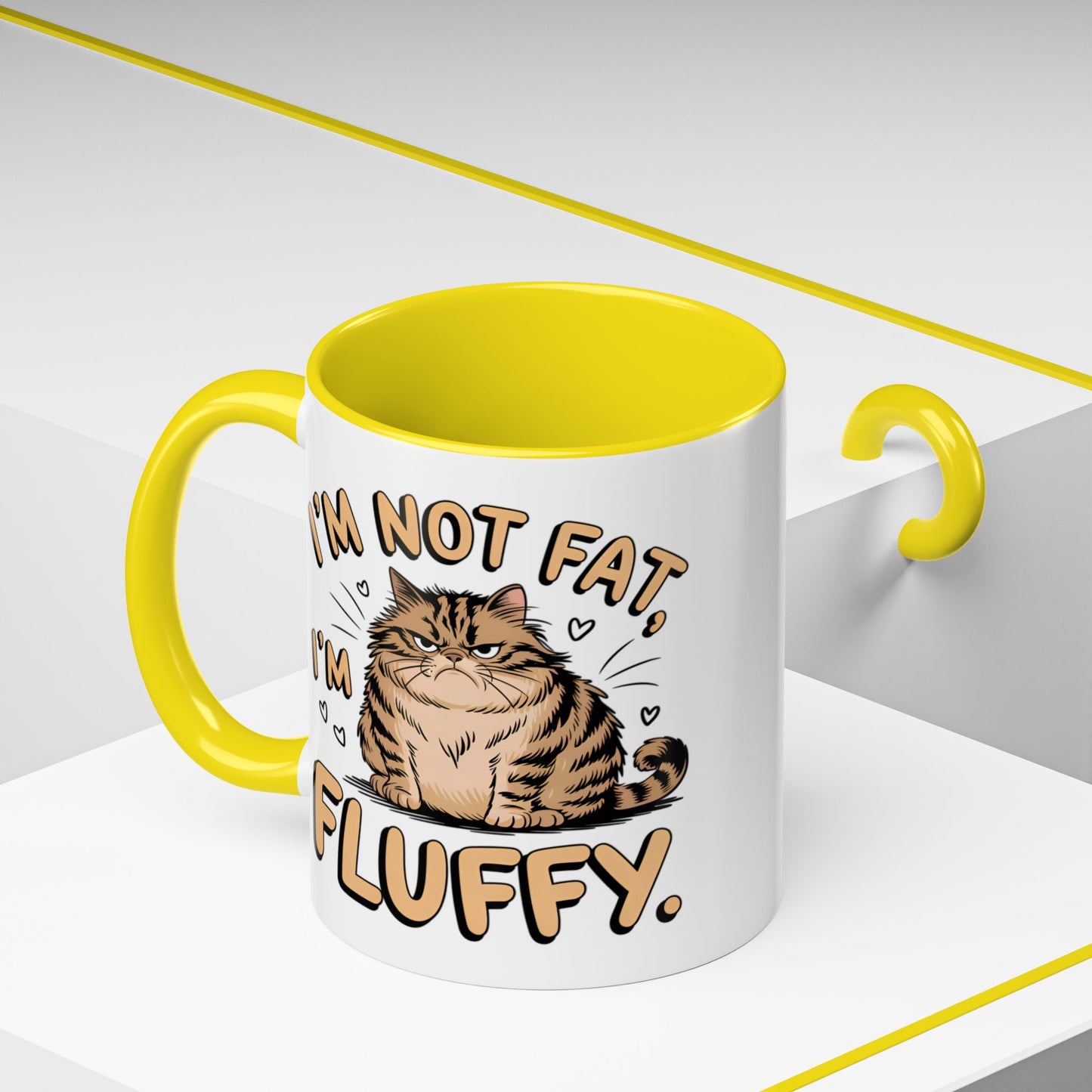 Animal Mug - I'm Not Fat I'm Fluffy