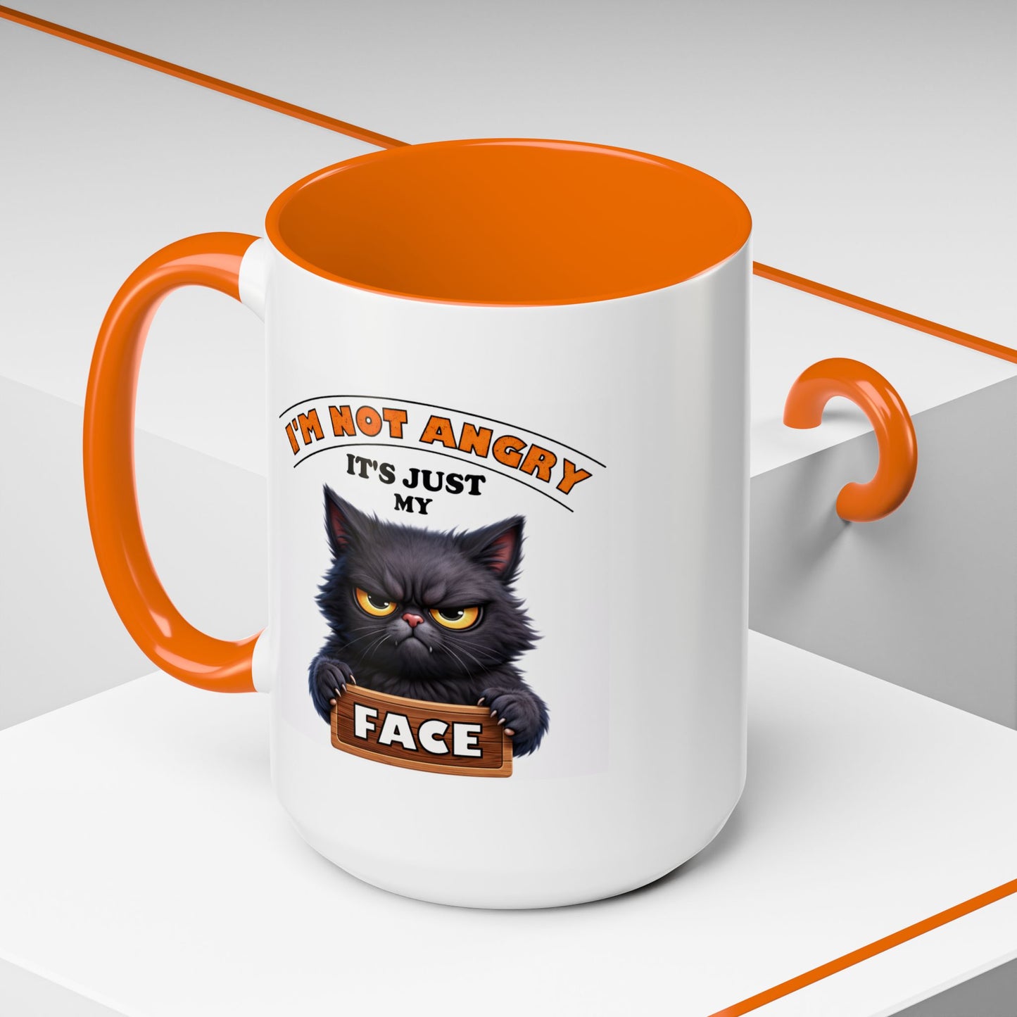 Humor Mug - I'm Not Angry It's Just My Face