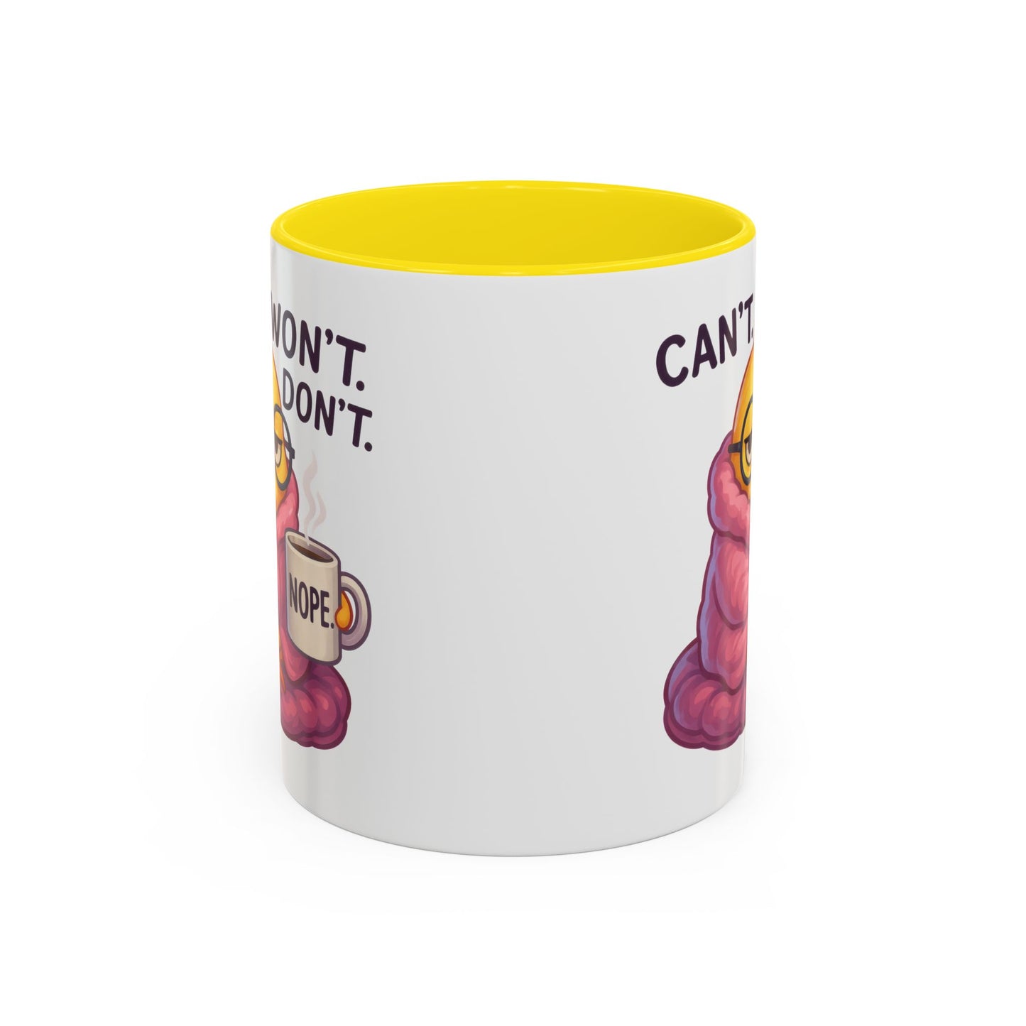 Office Mug - Can't Won't Don't