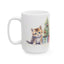 Christmas Mug - Three Kittens Christmas Tree