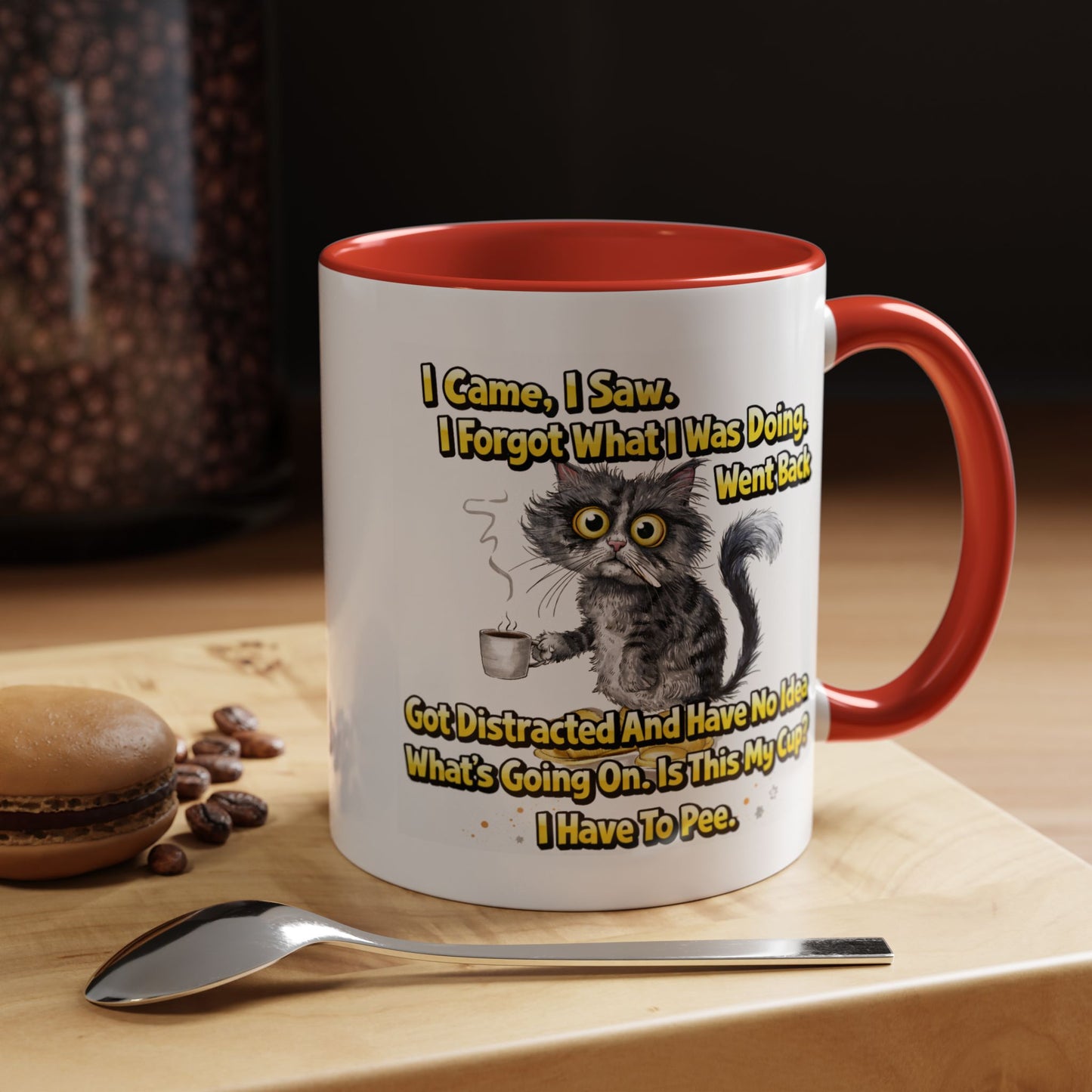 Humor Mug - I Came I Saw