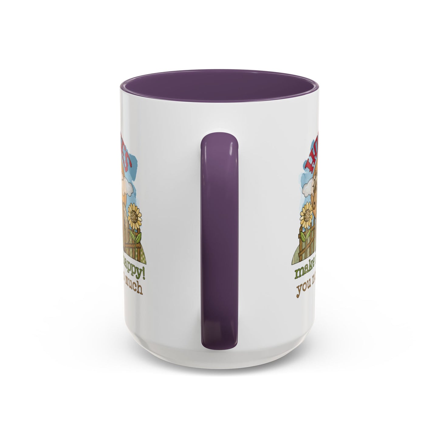 Humor Mug - Horses Make Me Happy