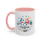 Chistmas Mug - Merry Christmas Snowman and Snowlady