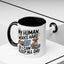 Animal Mug - My Human Works Hard