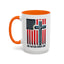 Religious Mug - One Nation Flag Cross