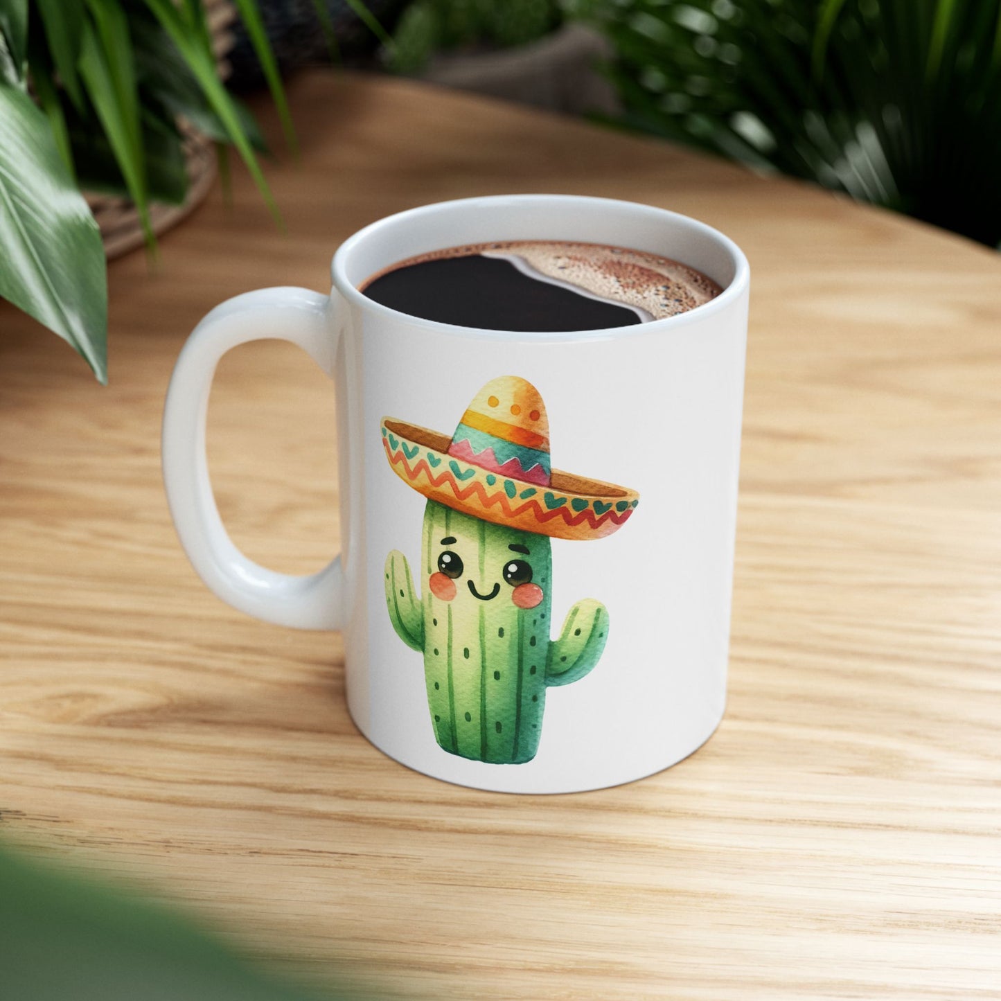 Artistic Mug - Cute Cactus 1
