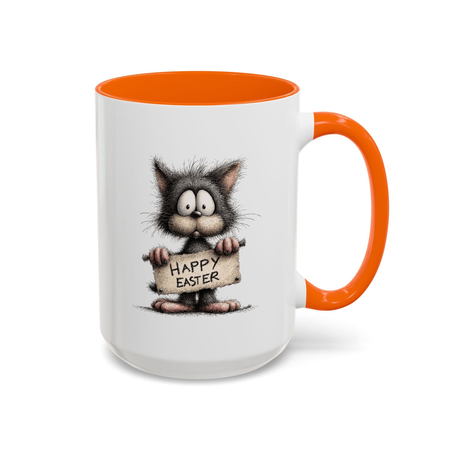 Easter Mug - Happy Easter Cat