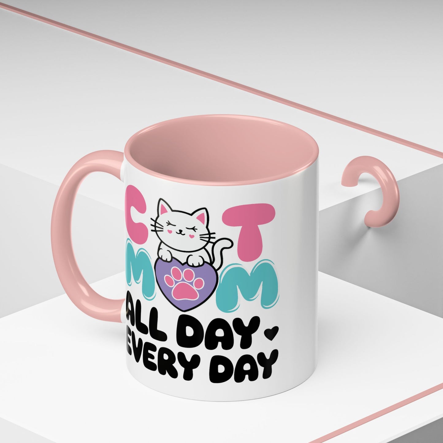 Animal Mug - Cat Mom All Day