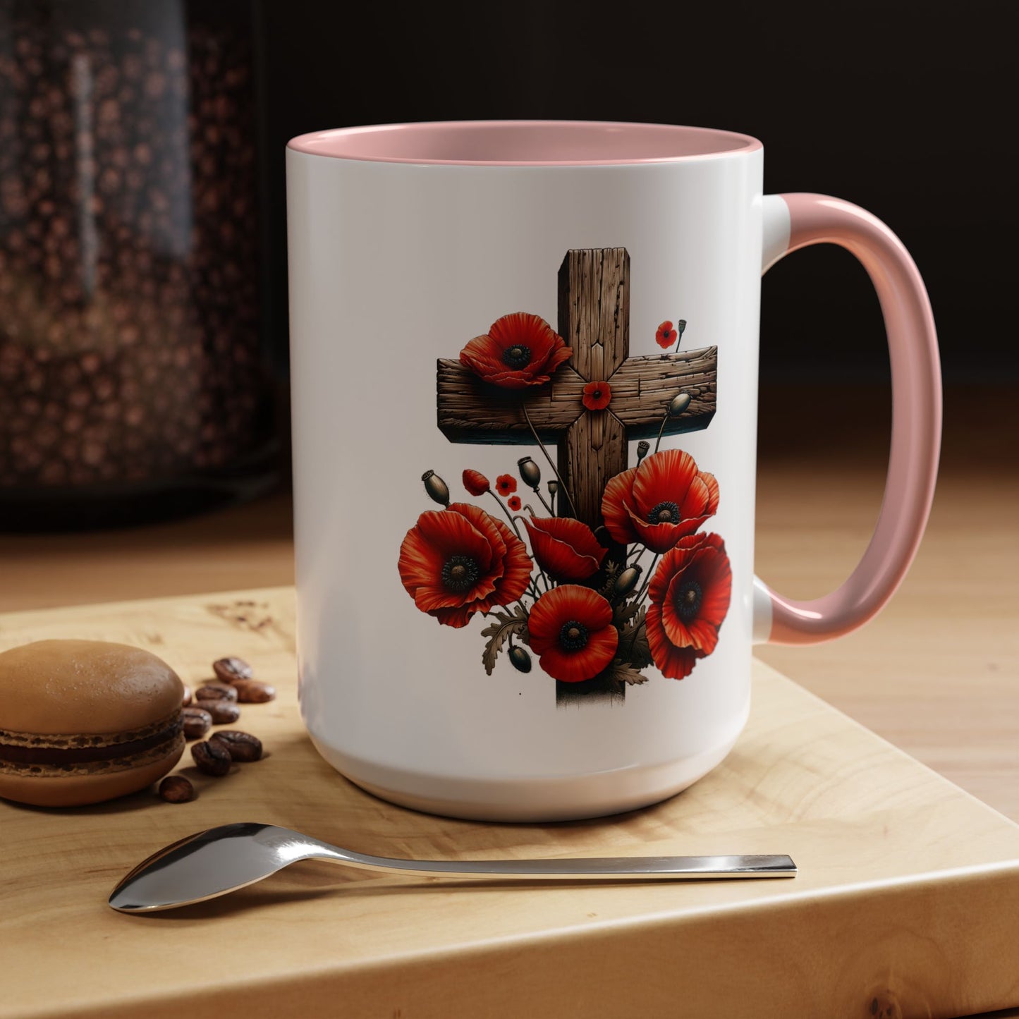 4th of July Mug - Fallen Soldier Cross