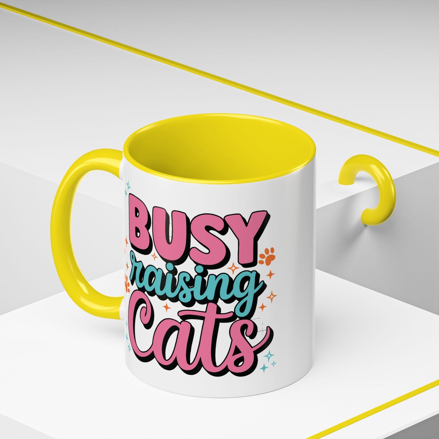 Animal Mug - Busy Raising Cats