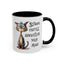 Humor Mug - Strong Coffee Brightens Your Mood