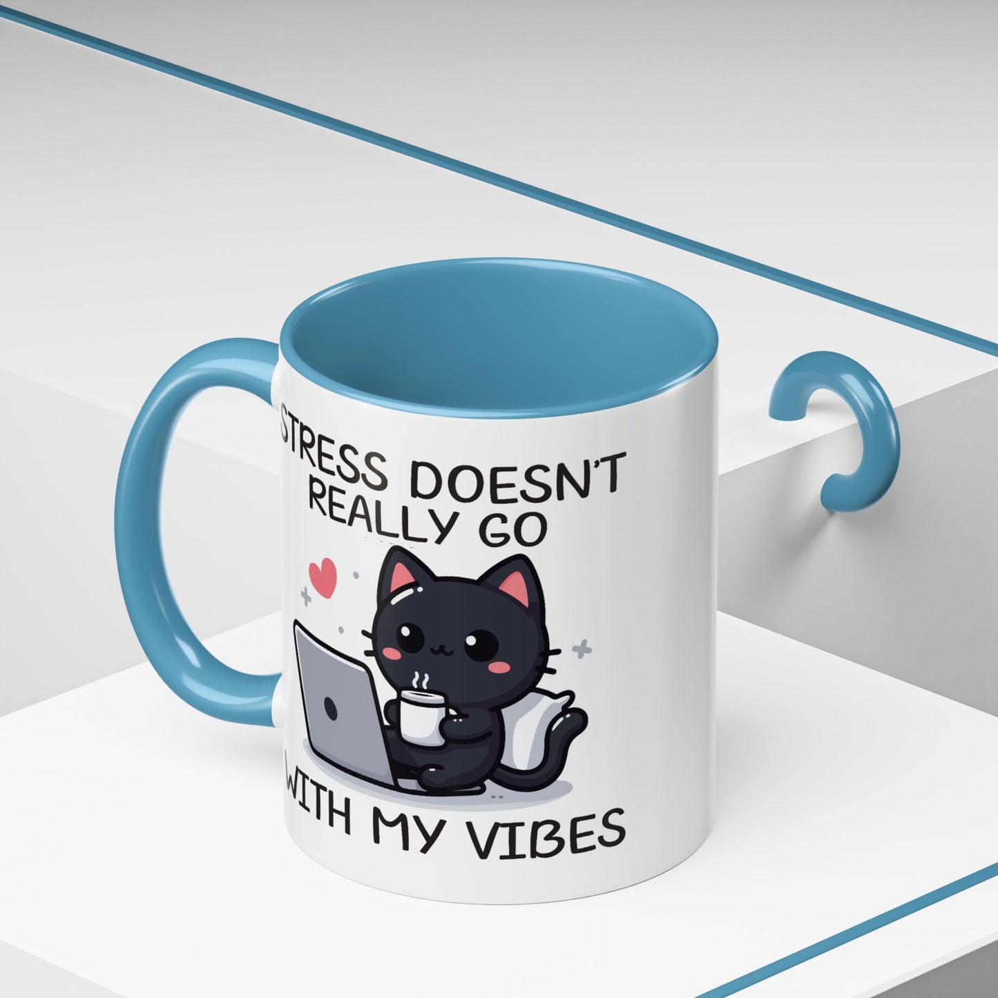 Animal Mug - Stress Doesn't Really Go