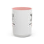 Anniversary Mug - You and Me Red Heart