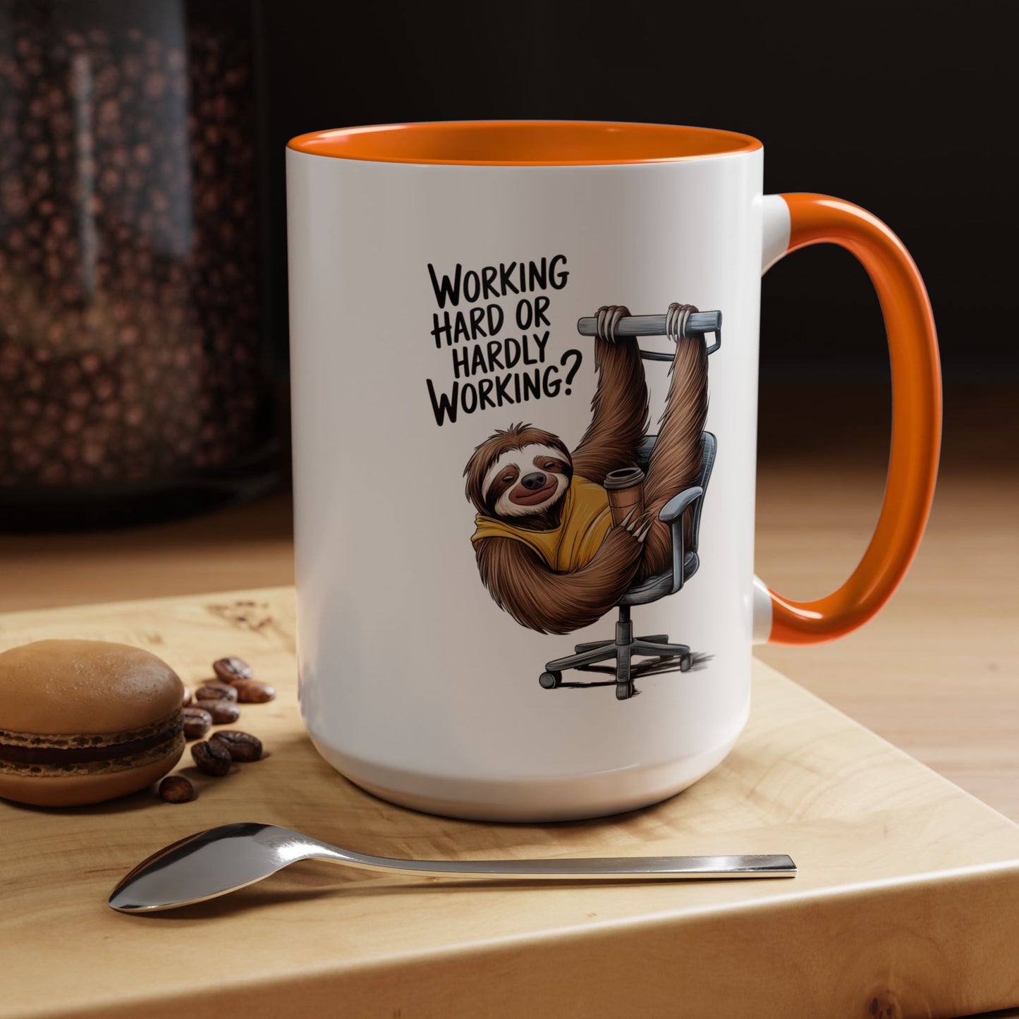 Office Mug - Work Hard or Hardly Working