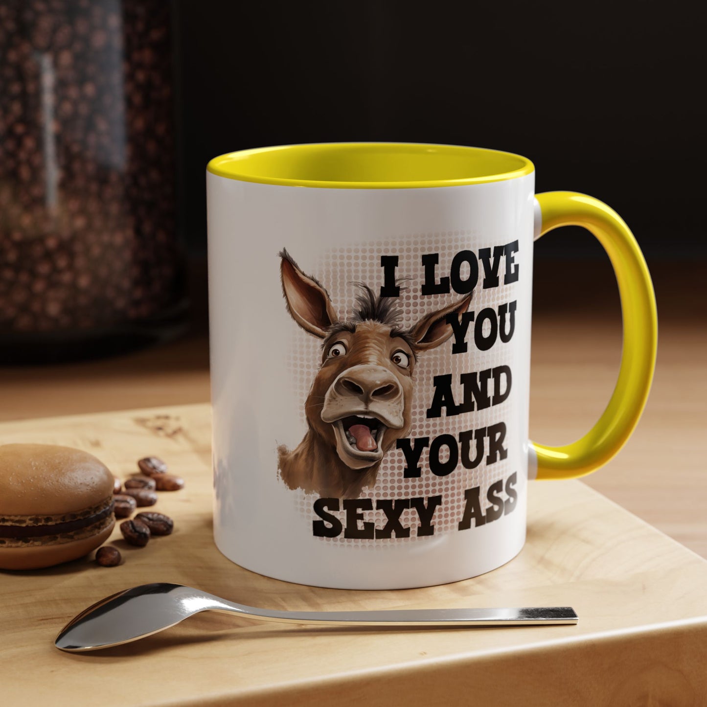Valentine's Day Mug - I Love You Ass