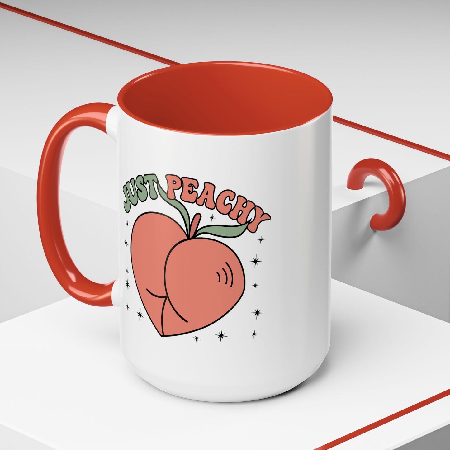 Adult Mug - Just Peachy